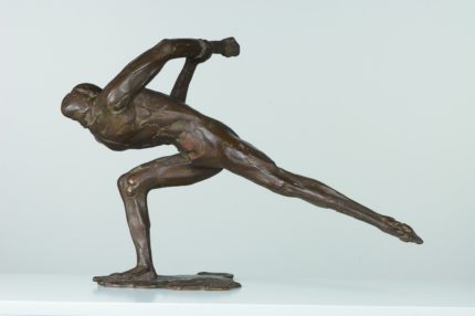 Piet Esser, Kleine schaatsenrijder, 1960, brons