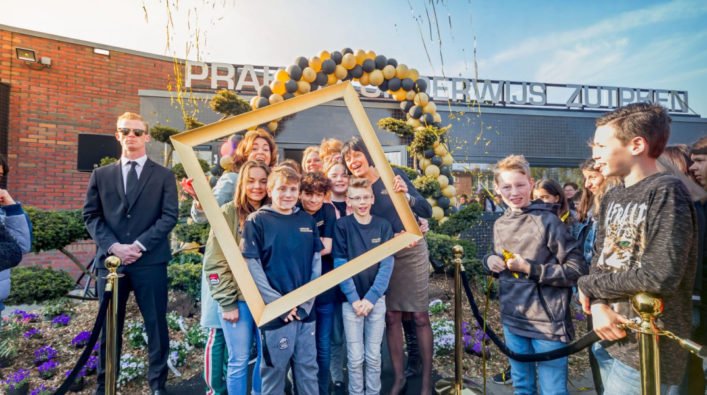 Opening Gouden pop-up museum Musea Zutphen bij Praktijkonderwijs Zutphen